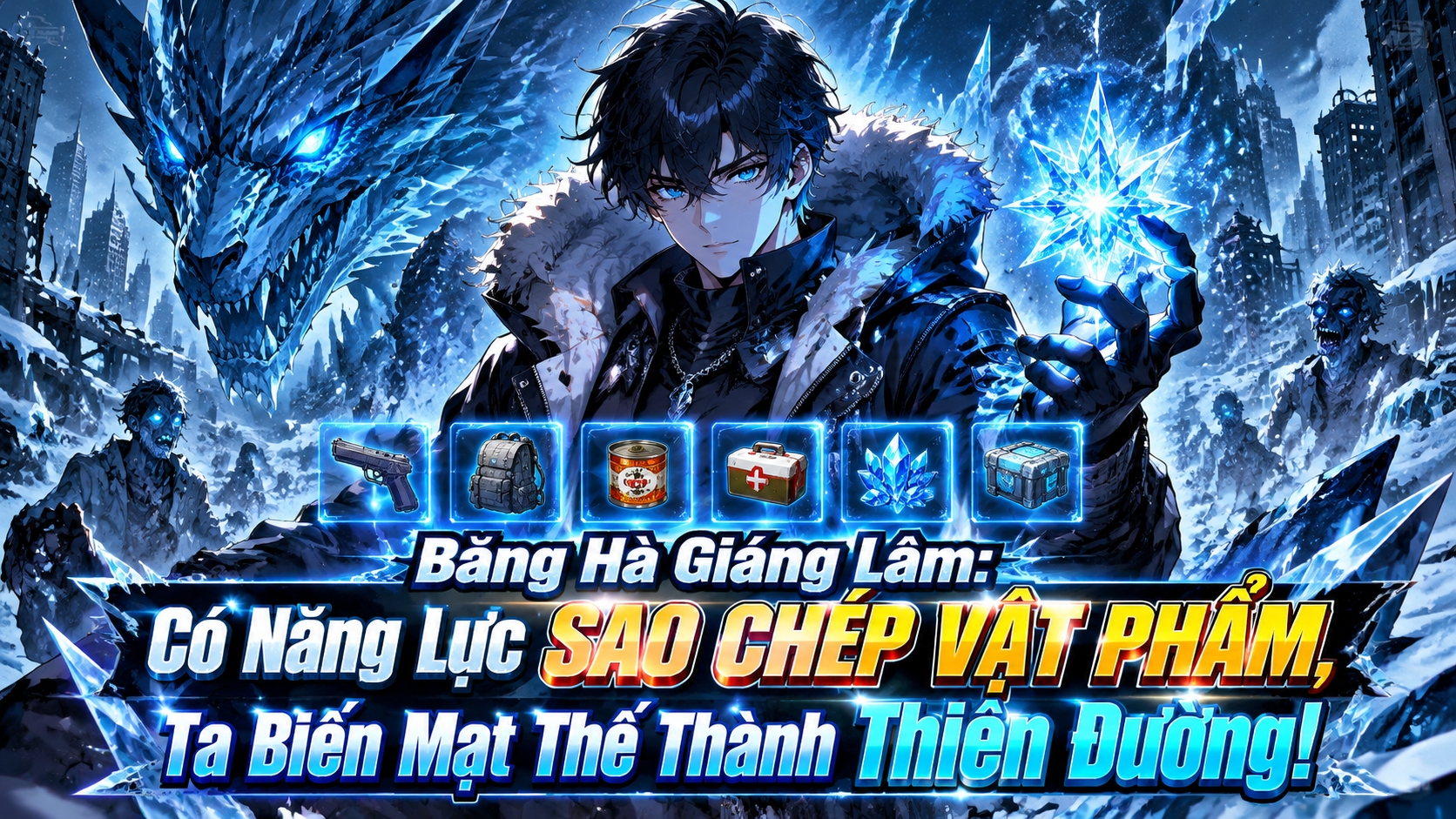 [TRỌN BỘ 1-991] Băng Hà Giáng Lâm: Có Năng Lực SAO CHÉP VẬT PHẨM, Ta Biến Mạt Thế Thành Thiên Đường!