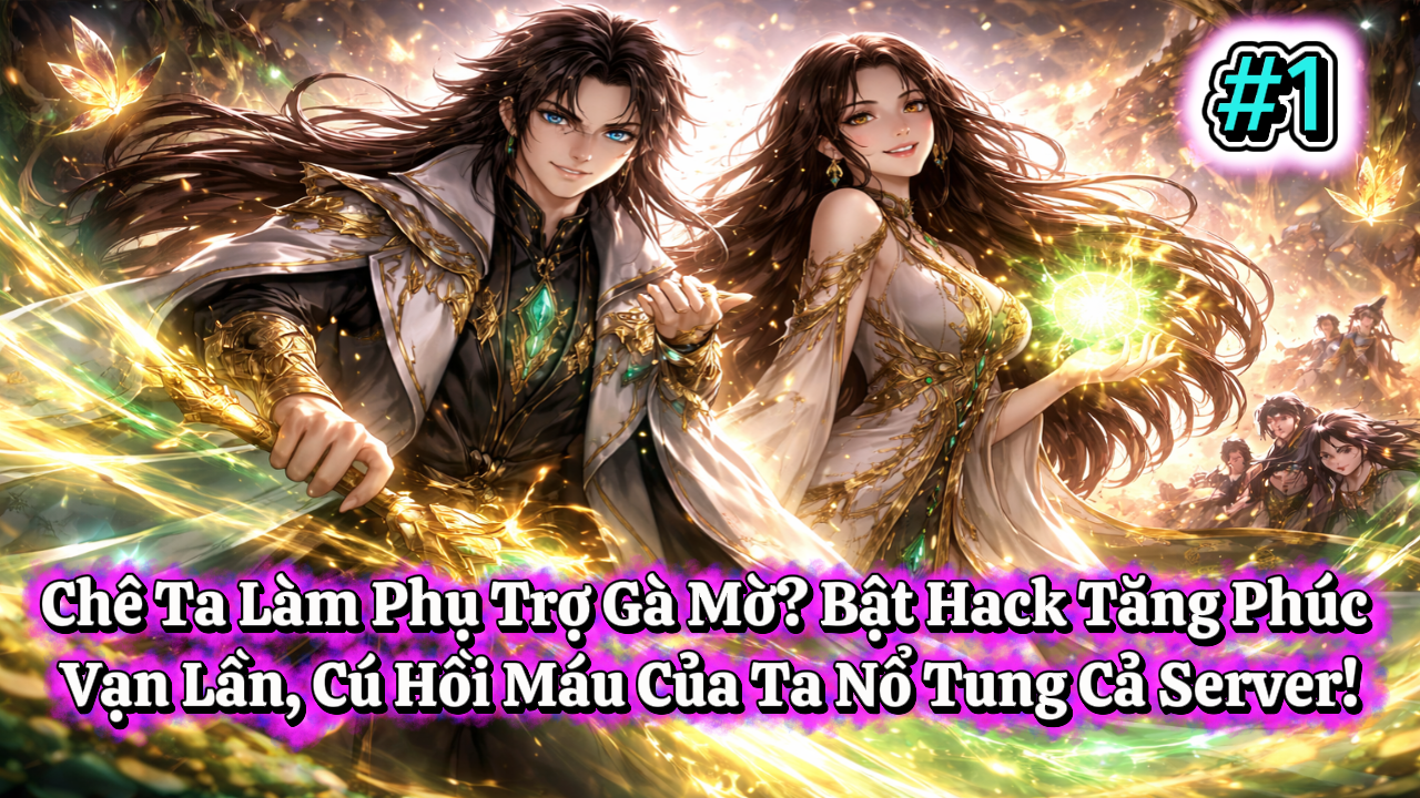 Chê Ta Làm Phụ Trợ Gà Mờ? Bật Hack Tăng Phúc Vạn Lần, Cú Hồi Máu Của Ta Nổ Tung Cả Server!