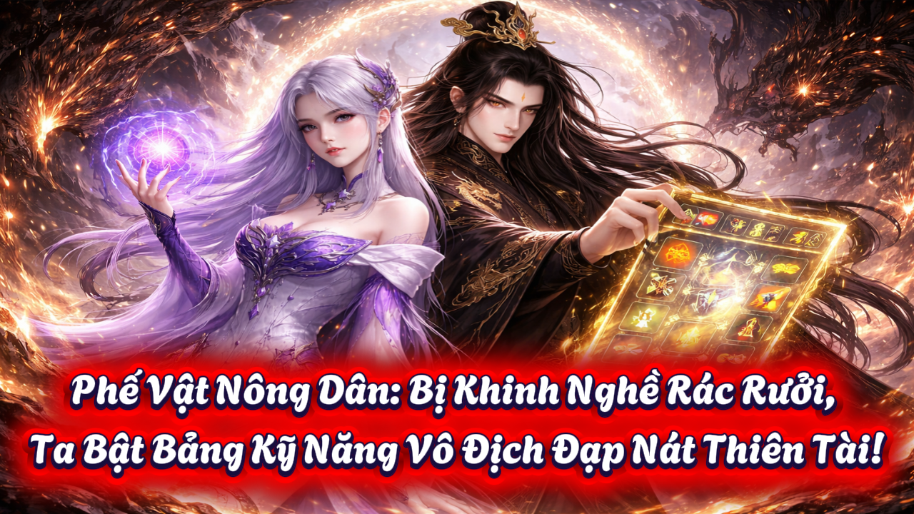 Phế Vật Nông Dân: Bị Khinh Nghề Rác Rưởi, Ta Bật Bảng Kỹ Năng Vô Địch Đạp Nát Thiên Tài!