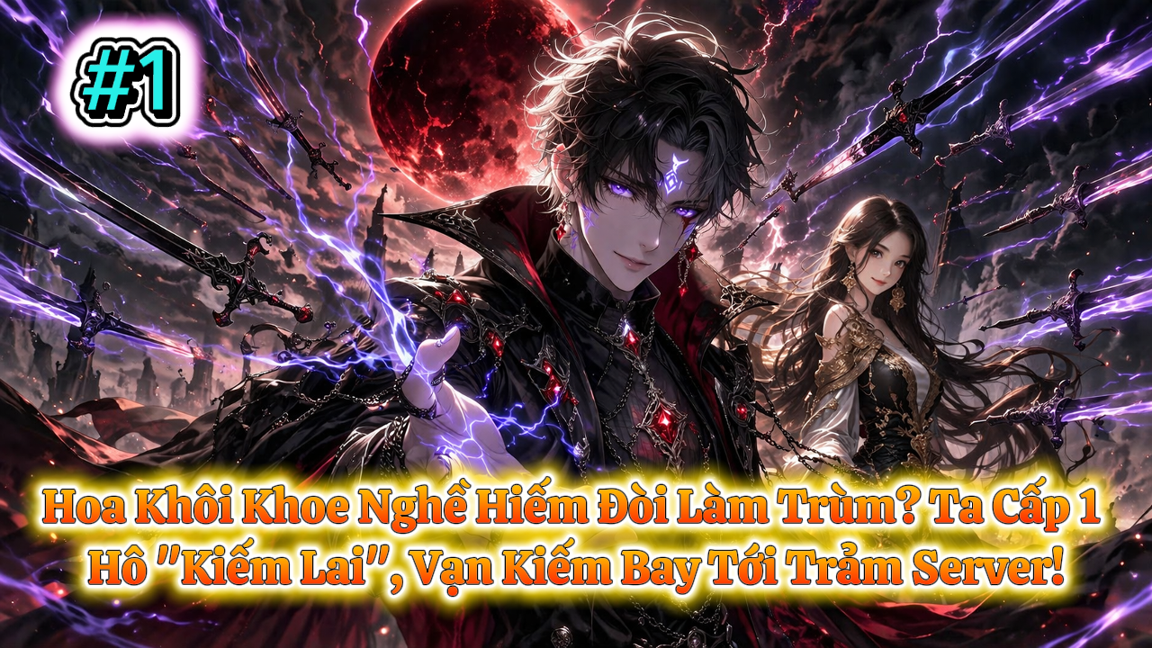 Hoa Khôi Khoe Nghề Hiếm Đòi Làm Trùm? Ta Cấp 1 Hô "Kiếm Lai", Vạn Kiếm Bay Tới Trảm Server!