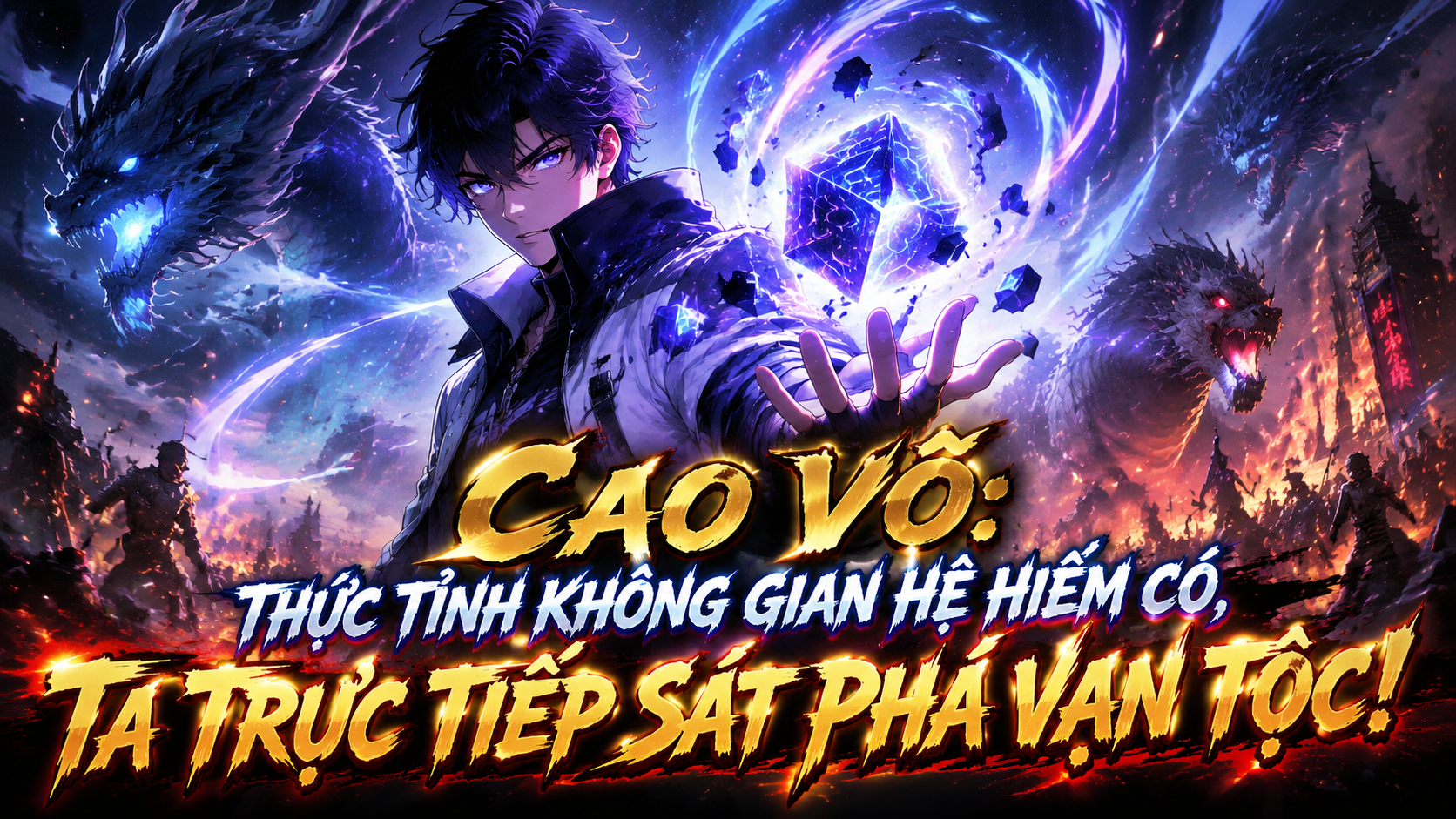 [TRỌN BỘ 1-1000] Cao Võ Thức Tỉnh Không Gian Hệ Hiếm Có, Ta Trực Tiếp Sát Phá Vạn Tộc!