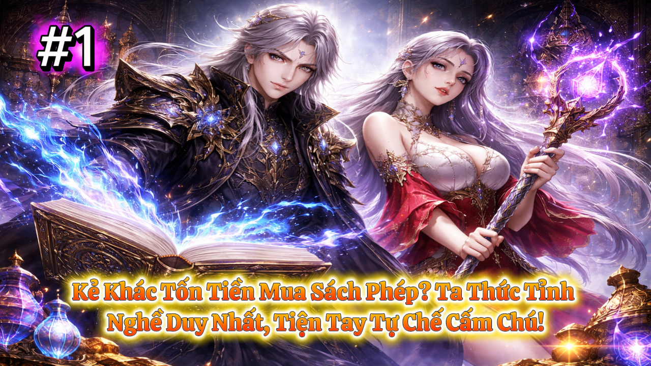 Kẻ Khác Tốn Tiền Mua Sách Phép? Ta Thức Tỉnh Nghề Duy Nhất, Tiện Tay Tự Chế Cấm Chú!