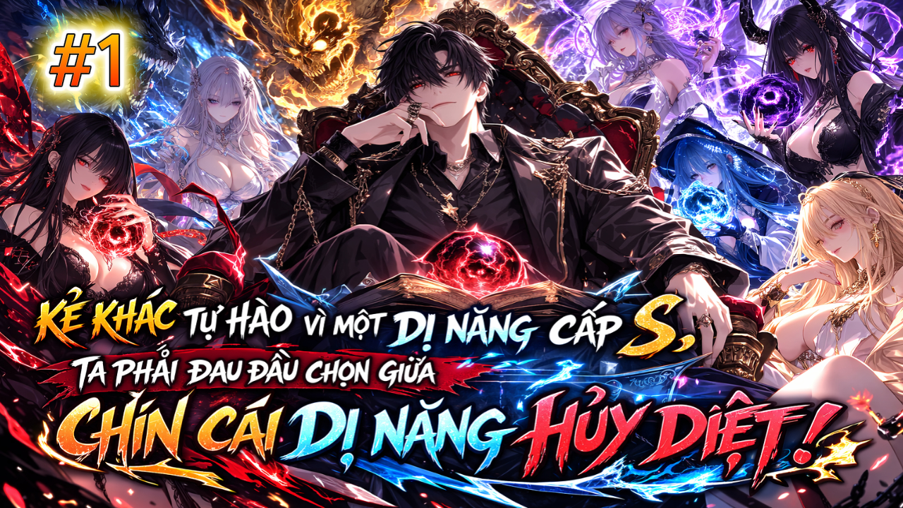 Cao Võ: Kẻ Khác Tự Hào Vì Một Dị Năng Cấp S, Ta Phải Đau Đầu Chọn Giữa Chín Cái Dị Năng Hủy Diệt!