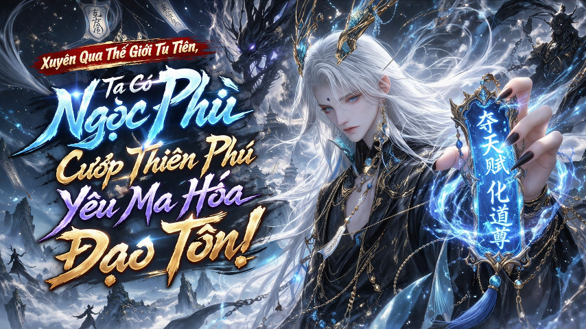 [FULL] Xuyên Qua Thế Giới Tu Tiên, Ta Có Ngọc Phù Cướp Thiên Phú Yêu Ma Hóa Đạo Tôn!