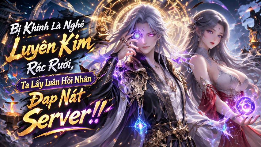 【FULL BỘ】Bị Khinh Là Nghề Luyện Kim Rác Rưởi, Ta Lấy Luân Hồi Nhãn Đạp Nát Server!!